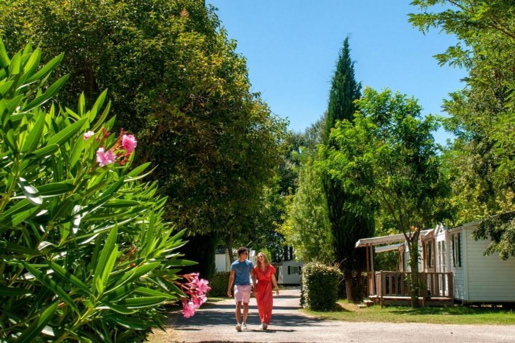 Mobil Home Tout Confort 6 Personnes Climatise Au Pied Du Luberon La Roque-d'Antheron Exterior foto